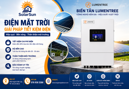 Lắp Điện Mặt Trời Cho Nhà Phố Tại Bình Dương 