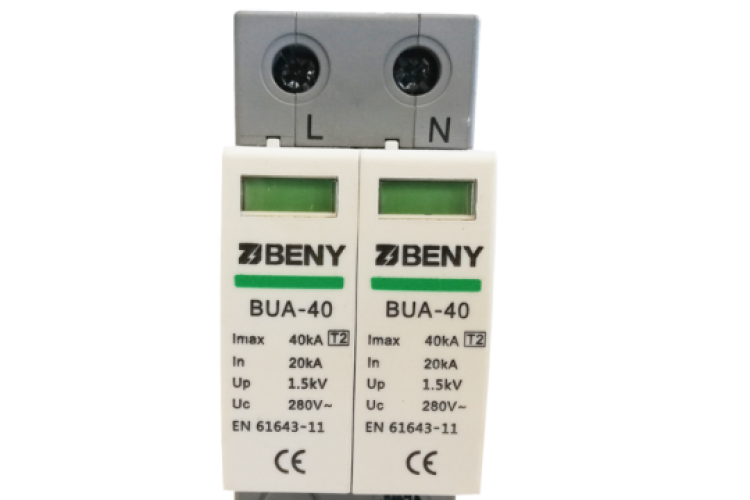 Chống sét lan truyền cấp 2 AC SPD 2P - BUA-40/2