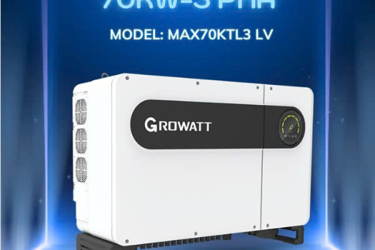 Inverter Growatt 70kW 3 Pha MAX70KTL3 LV